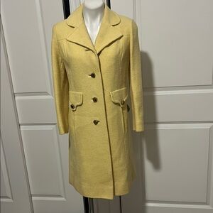 IMAGNAN  Vintage Trench Coat with Notched Lapel and Tailored Silhouette